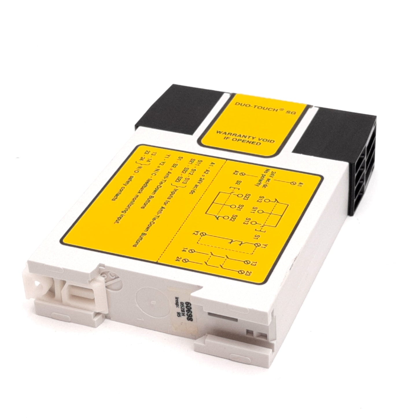 Used Banner AT-FM-10K Safety Relay Duo-Touch Two-Hand Control Module, 2 N/O, 24VAC/DC