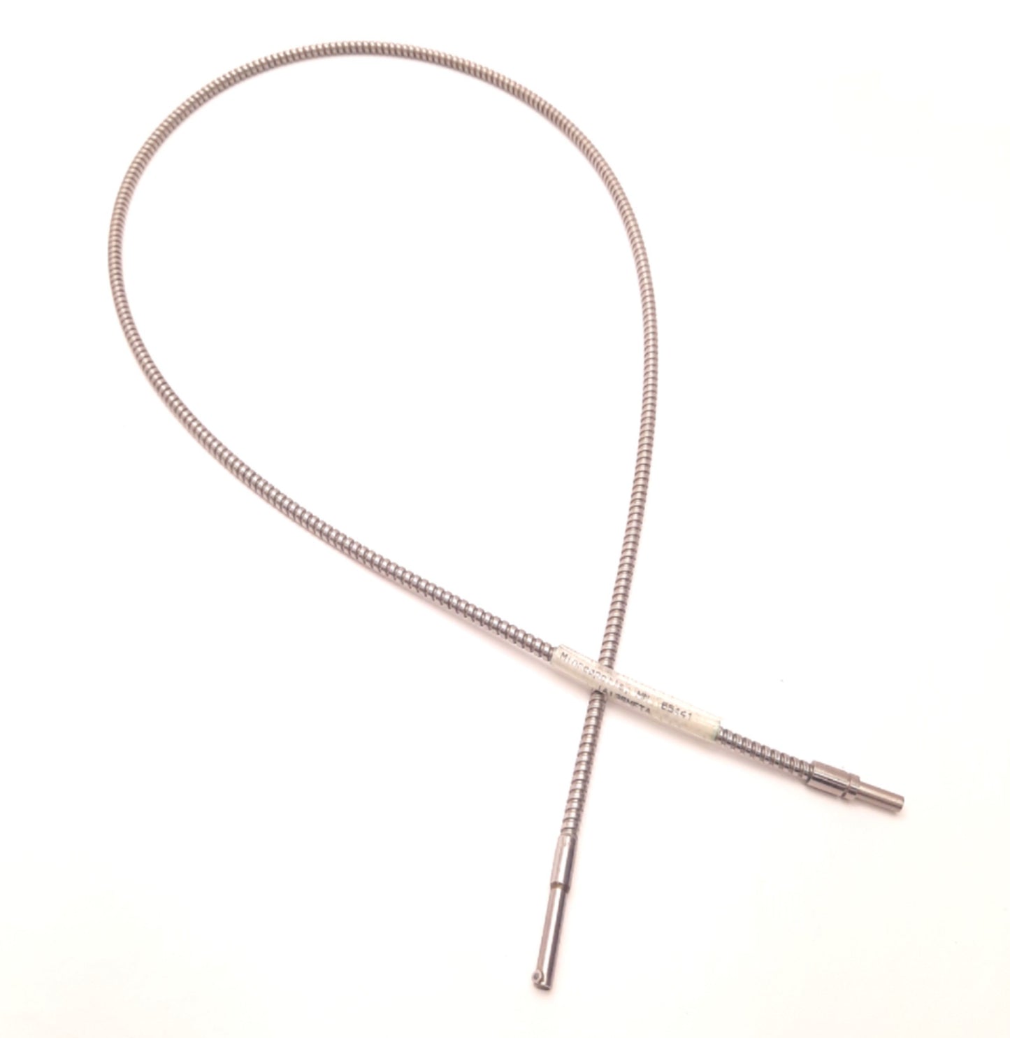 Used Banner IA13SMETA Fiber Optic Sensor Cable 90 Deg Sensing End, 1.6mm Bundle, 3Ft