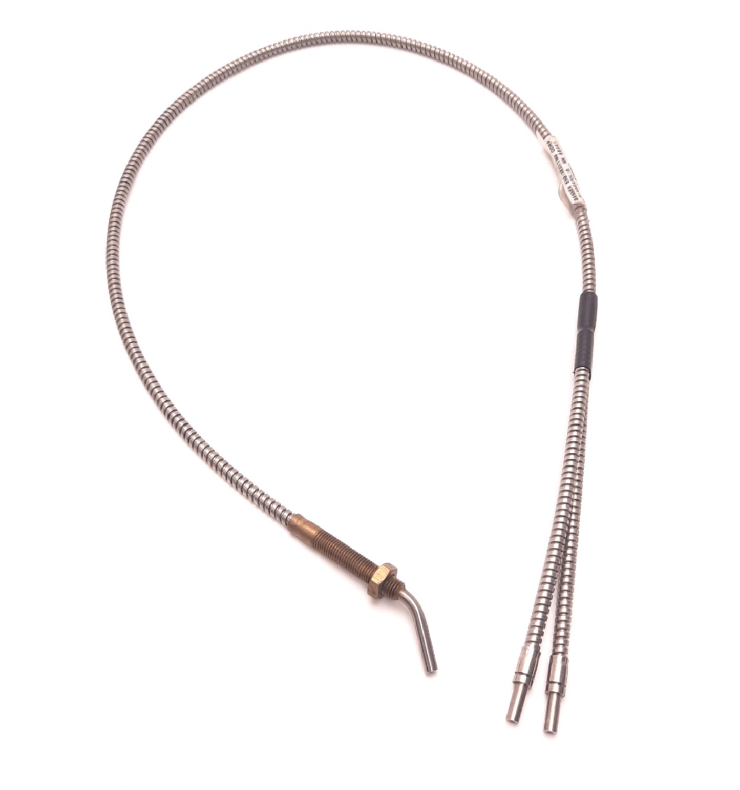 Used Banner BTHA23S Fiber Optic Cable Bifurcated, No Emitter/Receiver Threading