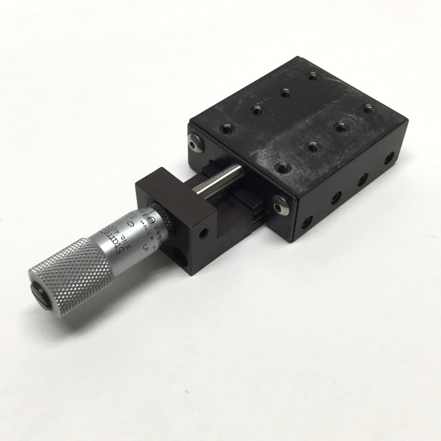 Used Tusk BP5-X Linear Actuator Ball Slide Table Positioner Stage 1/2" Travel
