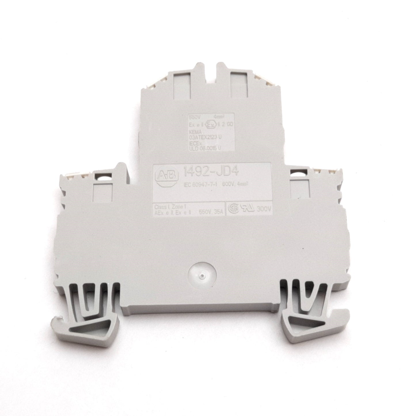 Used Lot of 27 Allen Bradley 1492-JD4 Terminal Block, 2-Level, Rating: 35A 600V