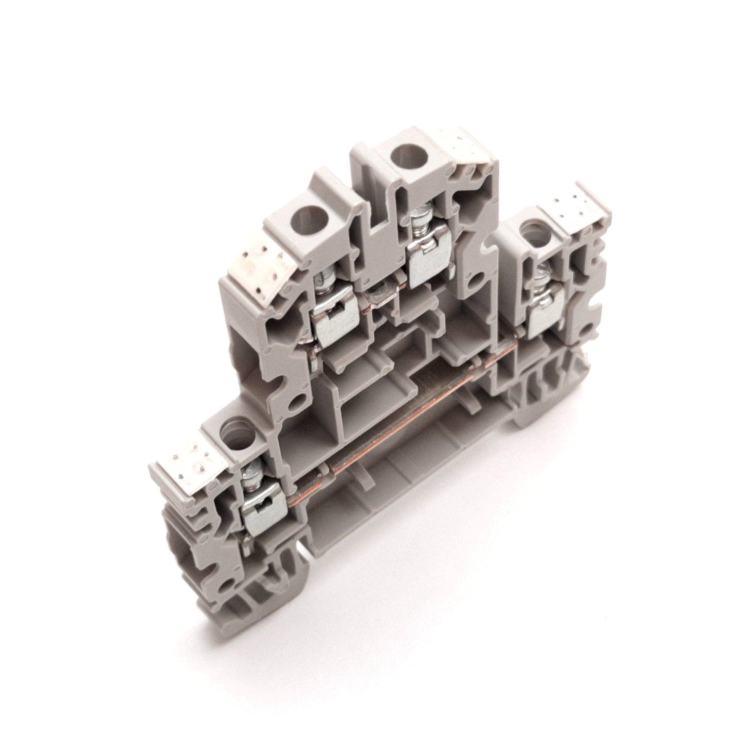 Used Lot of 27 Allen Bradley 1492-JD4 Terminal Block, 2-Level, Rating: 35A 600V