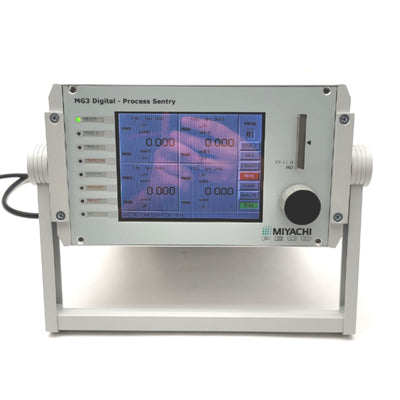 Used MIYACHI PECO MG3-D-W MG3 Digital Process Sentry, RS232, CF, 110-240VAC 50/60Hz