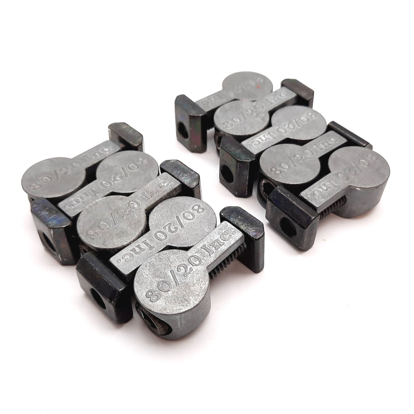 Used Lot of 10 80/20 3362 Anchor Fastener Assembly Cam T-Nut, 5/16-18 Cap Screw