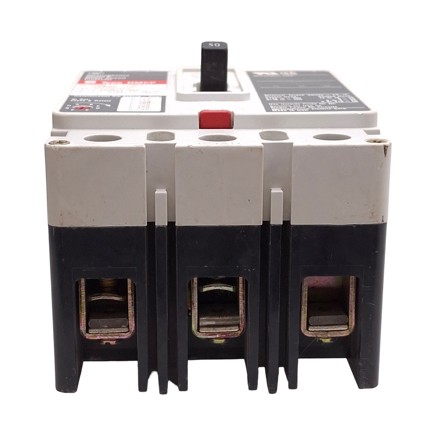 Used Cutler Hammer HMCP050K2C Motor Circuit Breaker 50A, 3-Pole, 250VDC/600VAC