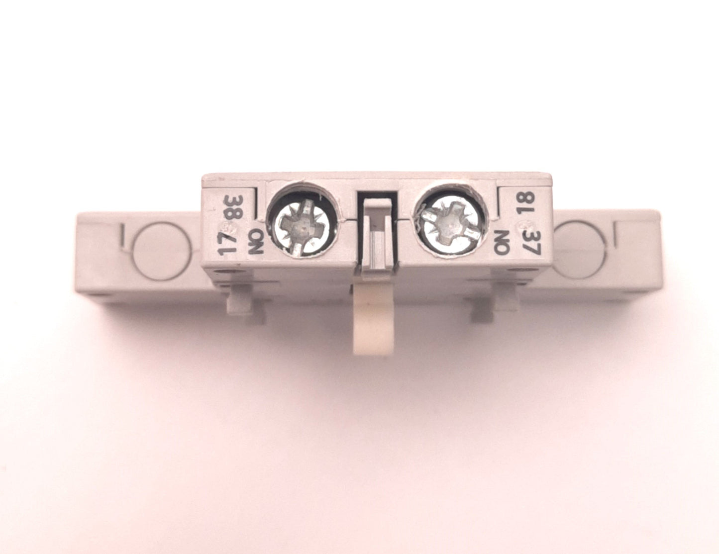 Used Allen-Bradley 194E-A-PD10 Ser B Auxiliary Contact 2 Poles 600v AC 10 Amps NO-EB