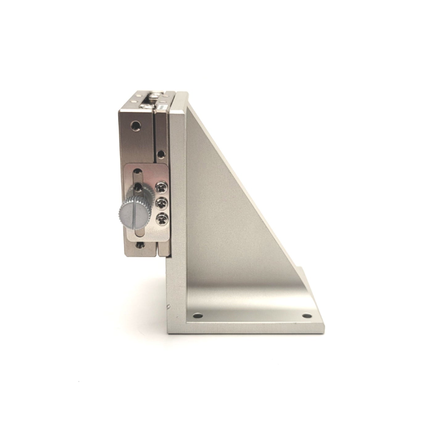 New Misumi ZSG50 Z-Axis Manual Positioner Stage 20mm Travel 50mm x 50mm W/ Lock Nut