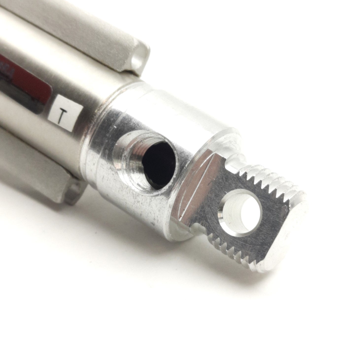 Used Bimba NRM-040.6-DXPT2T4 Pneumatic Cylinder Non-Rotating, 3/4" Bore, 1/2" Stroke