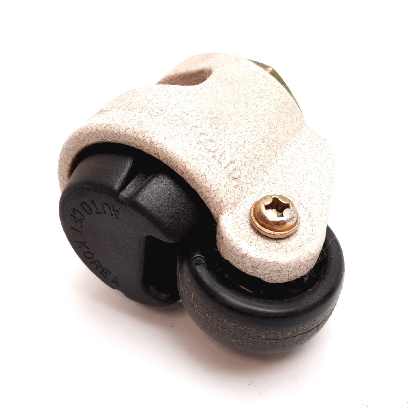 Used CarryMaster AC-50 Leveling Caster, Stem Mount, Load: 110 lbs, Wheel: 1.675" Dia