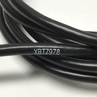 Used Schneider XBTZ978 Harmony HMI Connection Cable Mini DIN, RJ45 for XBTZN200/400