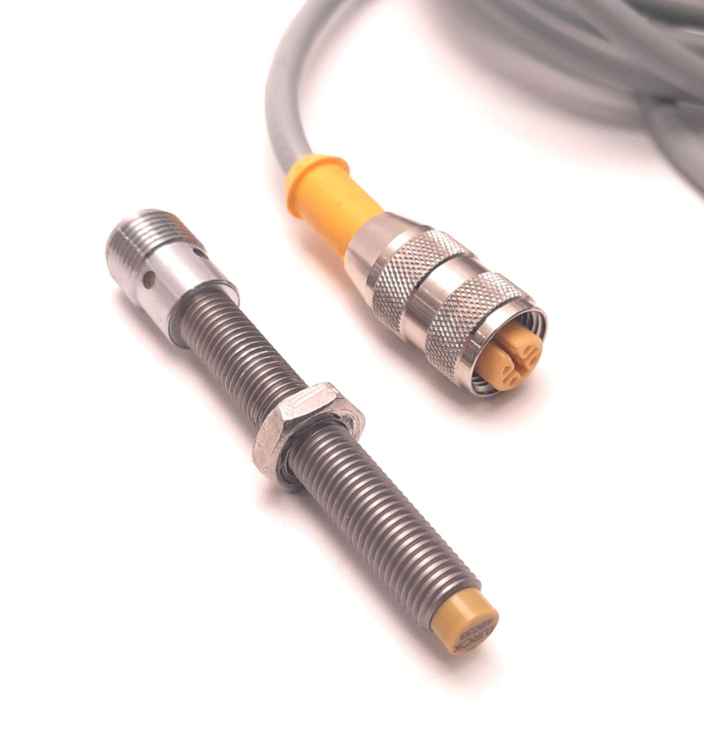 Used Turck Ni2-G08-AN6X-H1341 Inductive Sensor 2mm Range PNP 10Ft Cable 150mA 46033