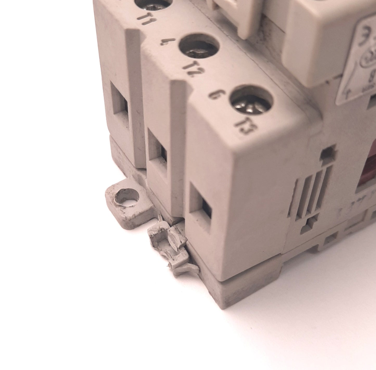 Used Allen Bradley 194E-A25-1753 B Disconnect Switch 25A 3-Pole 600v AC, 2-3/8" Shaft