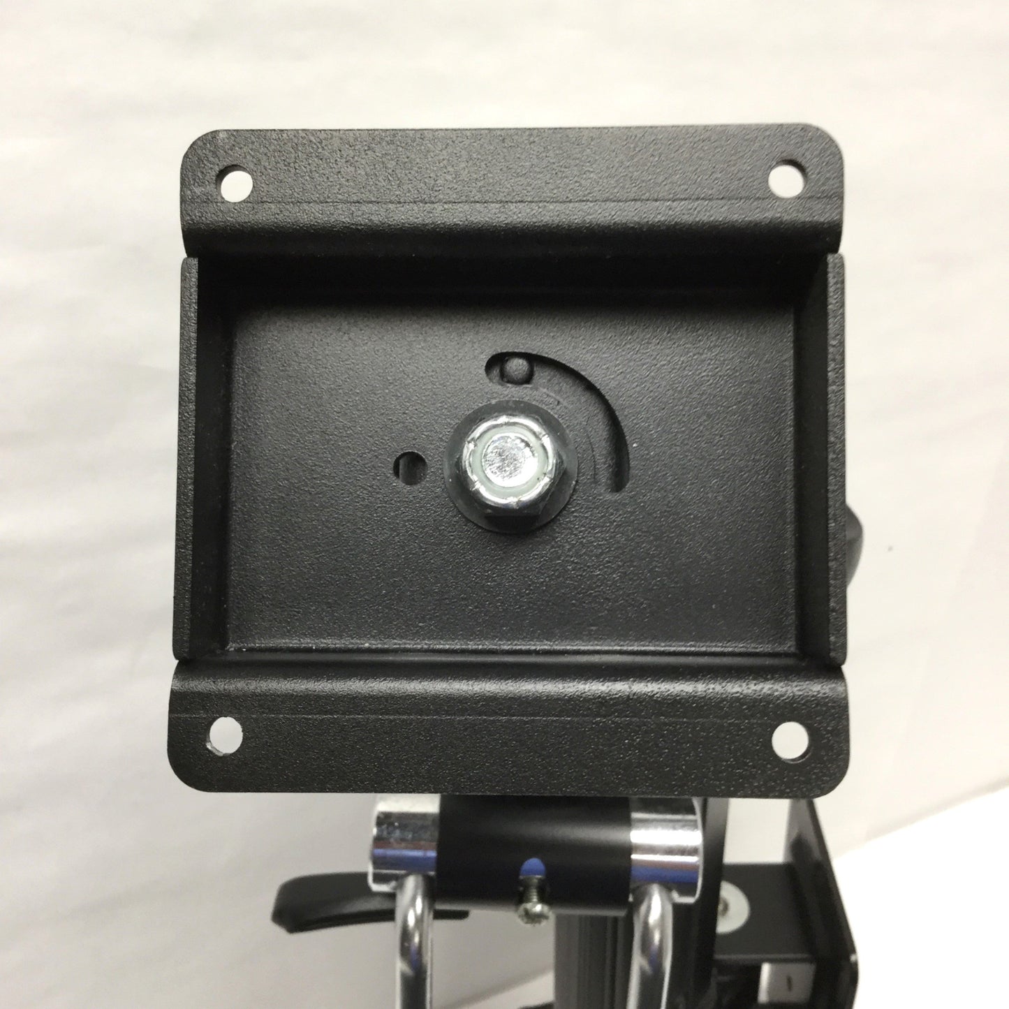 Used Custom Products 60239-W Adjustable Wall Mount LCD Monitor Arm w/Keyboard Tray