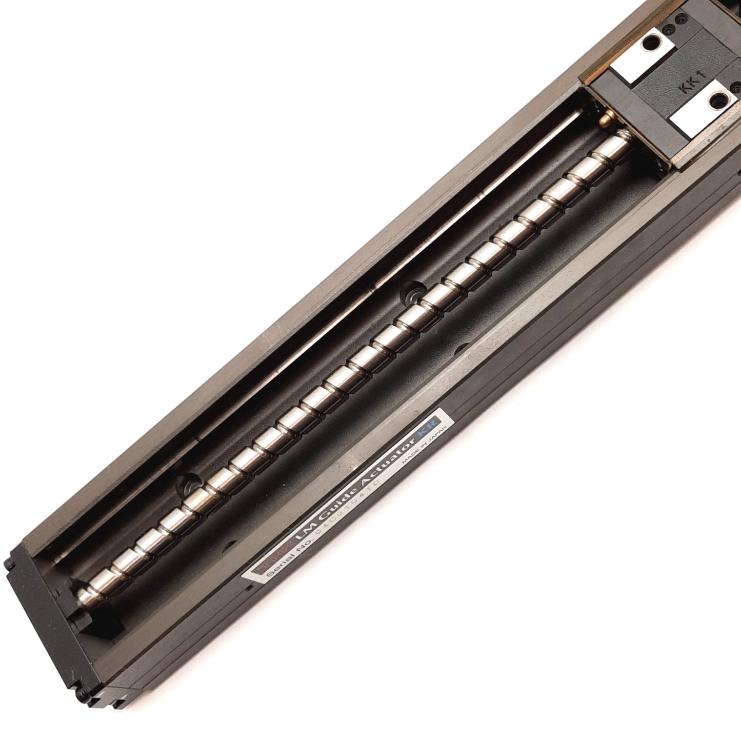 Used THK KR33 LM Precision Linear Actuator, NEMA 23, Lead: 10mm, Stroke: 225mm