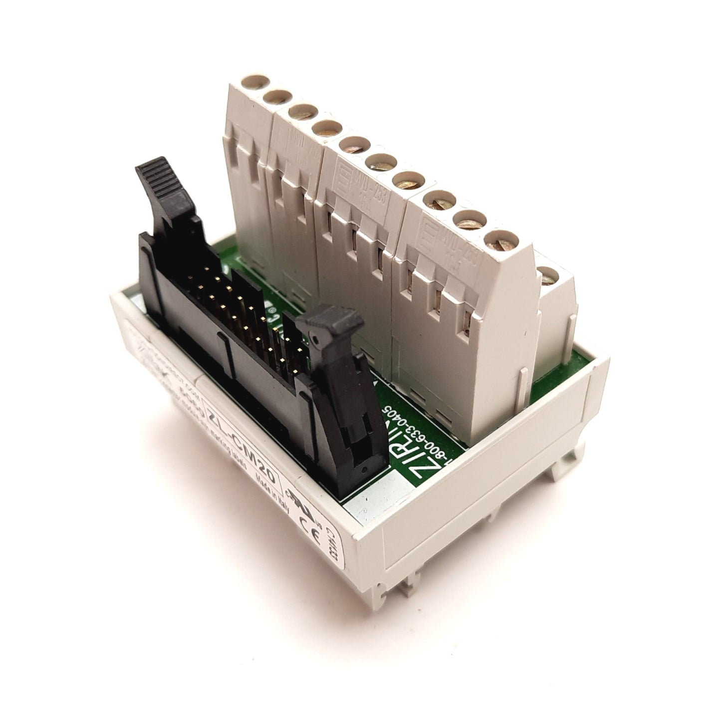 Used Automation Direct ZL-CM20 Ziplink Connector Module, 20-Pin to Screw Terminals