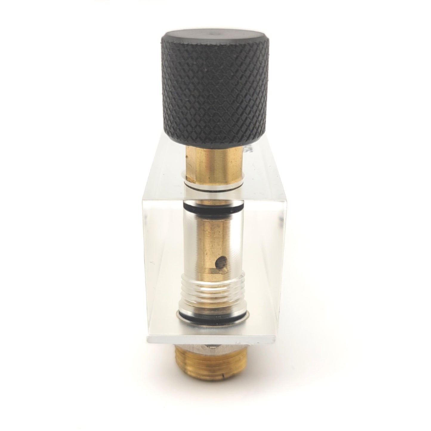 New – Open box King Instrument 75301112C17 Acrylic Tube Flowmeter With Valve, 0-4SCFM, 1/4"NPT