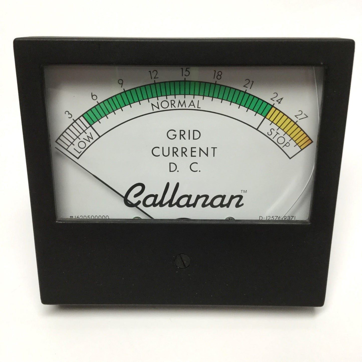 Used Callanan 1620500000 Grid Current Ammeter Panel Gauge 30A DC from Welding Sealer