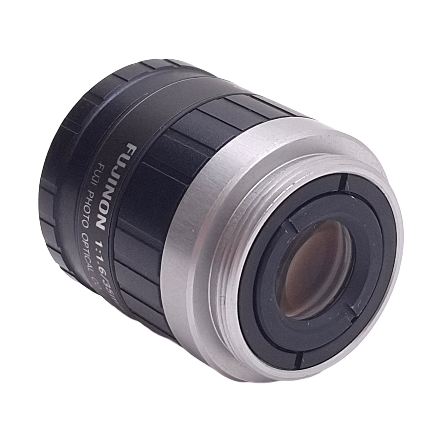Used Fujinon HF35HA-1B Machine Vision Camera Lens 2/3" CCD 35mm FL f/1.6-22 C-Mount