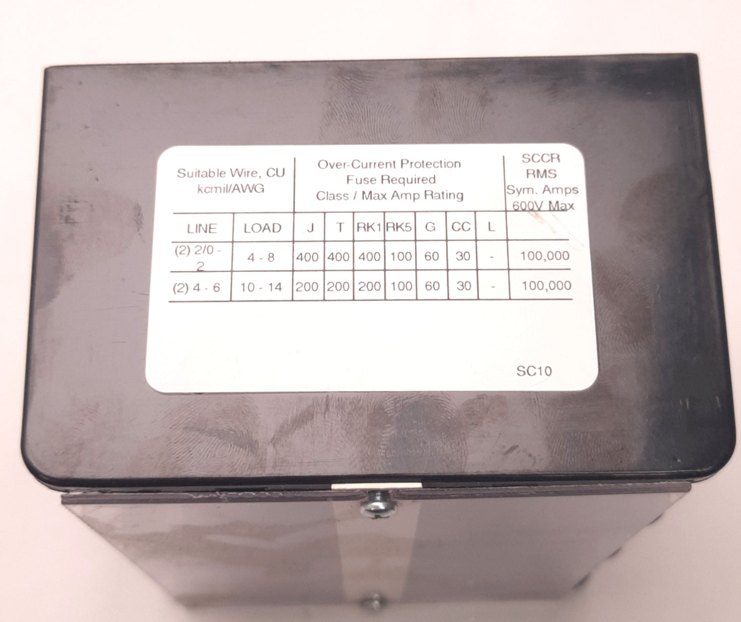 Used Allen-Bradley 1492-PD3C263 B Distribution Block 600V AC/DC 350A, 3-Pole 14-4 AWG