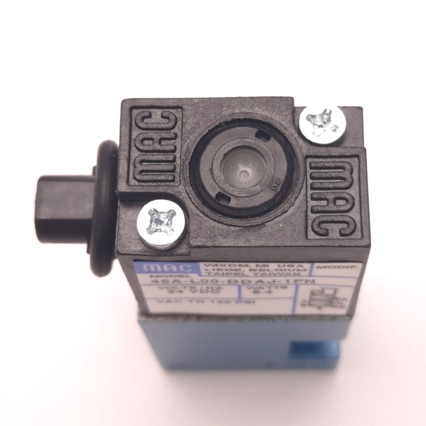 New Mac Valves 45A-L00-DDAJ-1FN Solenoid Valve 24v DC 5.4W, Non-Locking, 3-Pin
