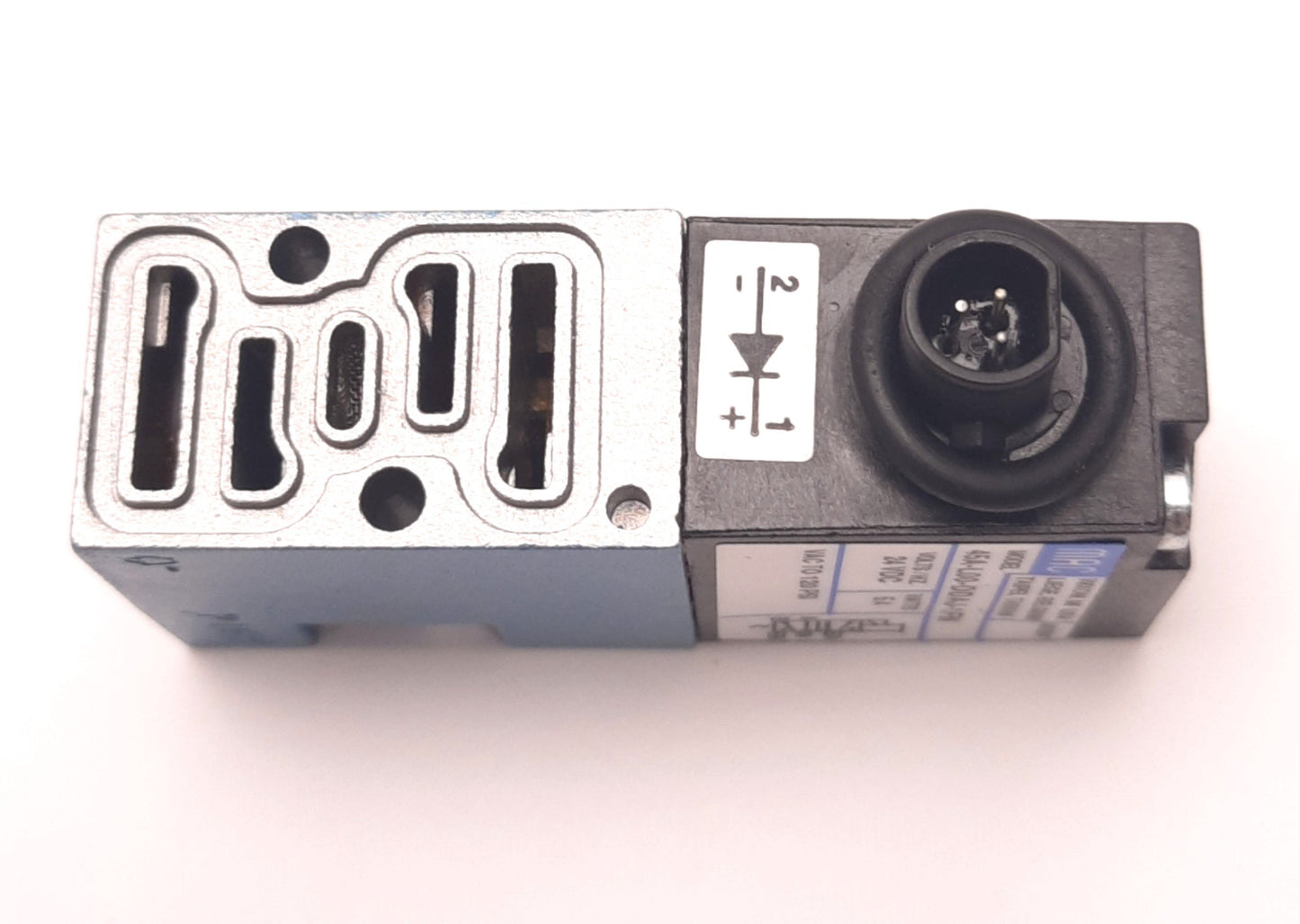 New Mac Valves 45A-L00-DDAJ-1FN Solenoid Valve 24v DC 5.4W, Non-Locking, 3-Pin