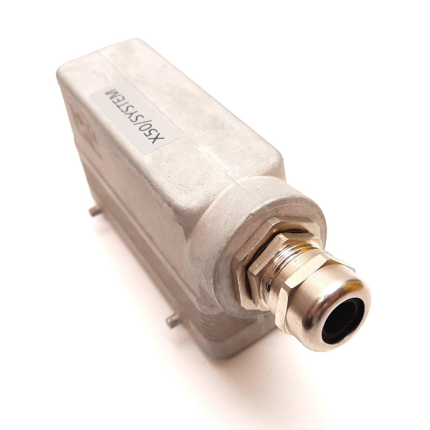Used Ilme CNEM24T 24-Pin Male Connector, Rating: 16A 500V, With 23780 Connector Hood