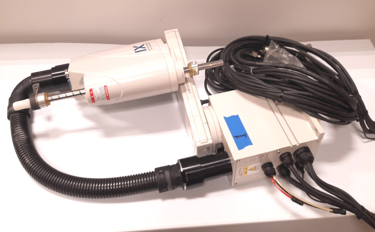 Used IAI IX-NNN3515-10L-T2 SCARA Robot Standard, 350mm Arm 150mm Vertical, 17Ft Cable