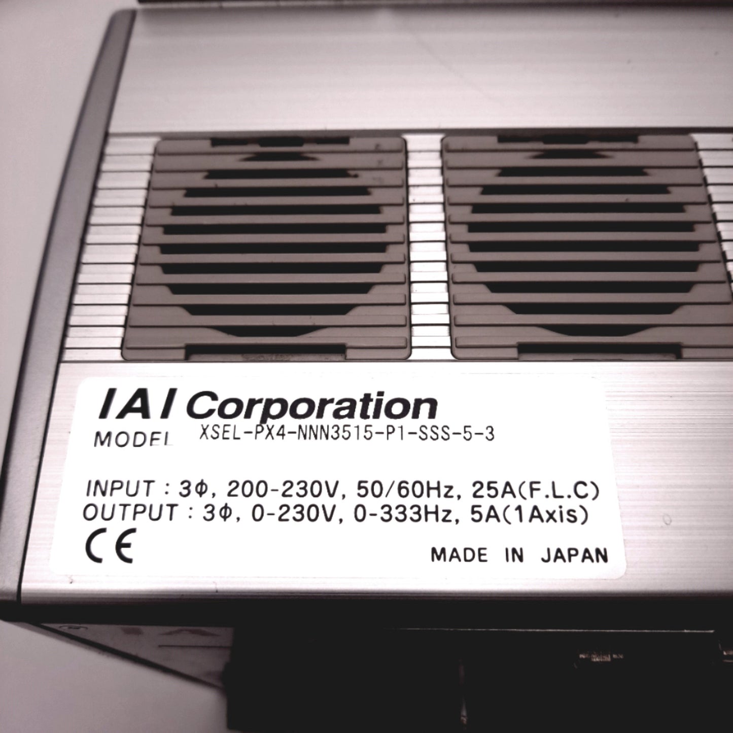 Used IAI XSEL-PX4-NNN3515-P1-SSS-5-3 X-SEL Controller, Scara Robot IX-NNN3515-10L-T2