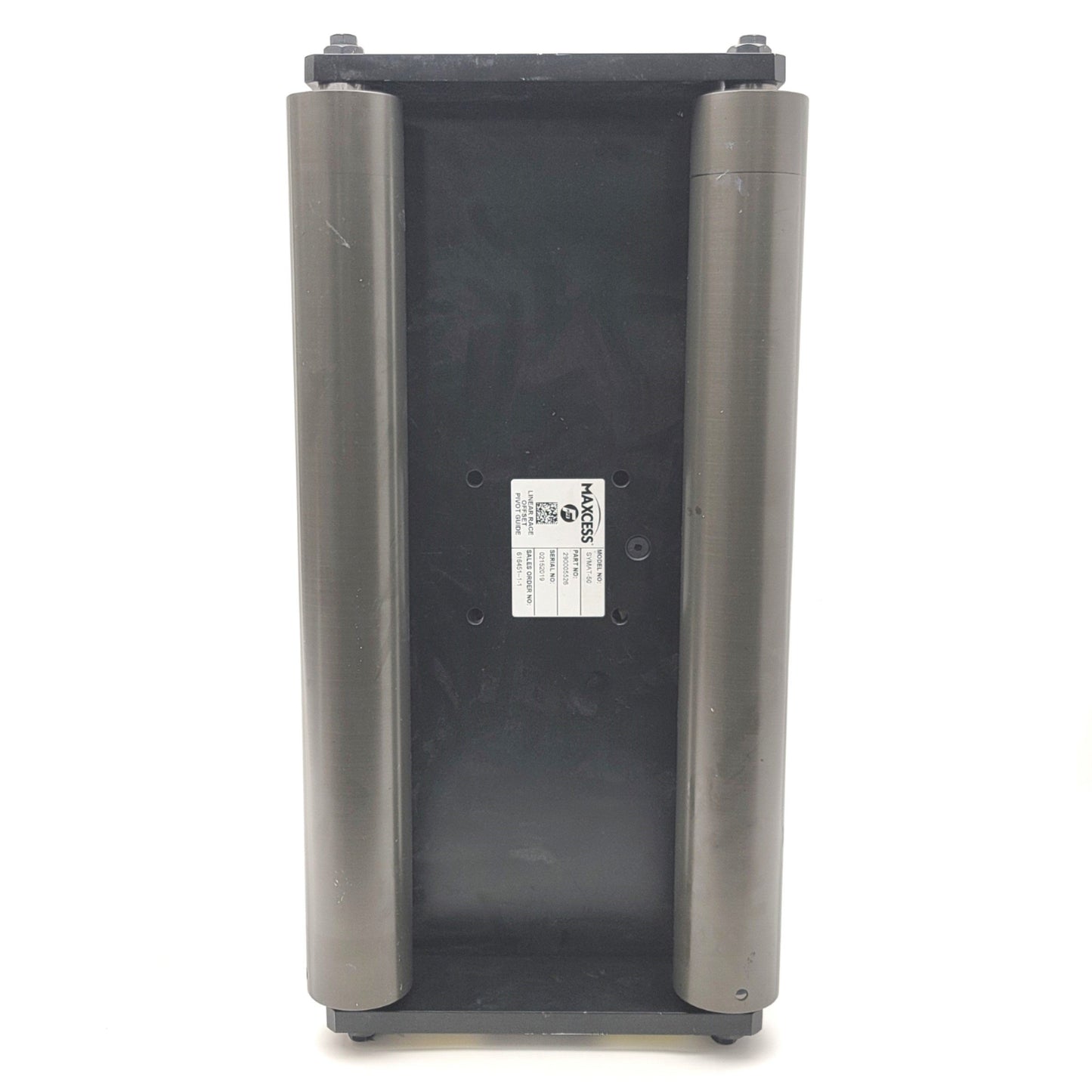 Used FIFE SYMAT-50 Linear Race Offset Pivot Guide 18" Roll Face 10" Guide Span