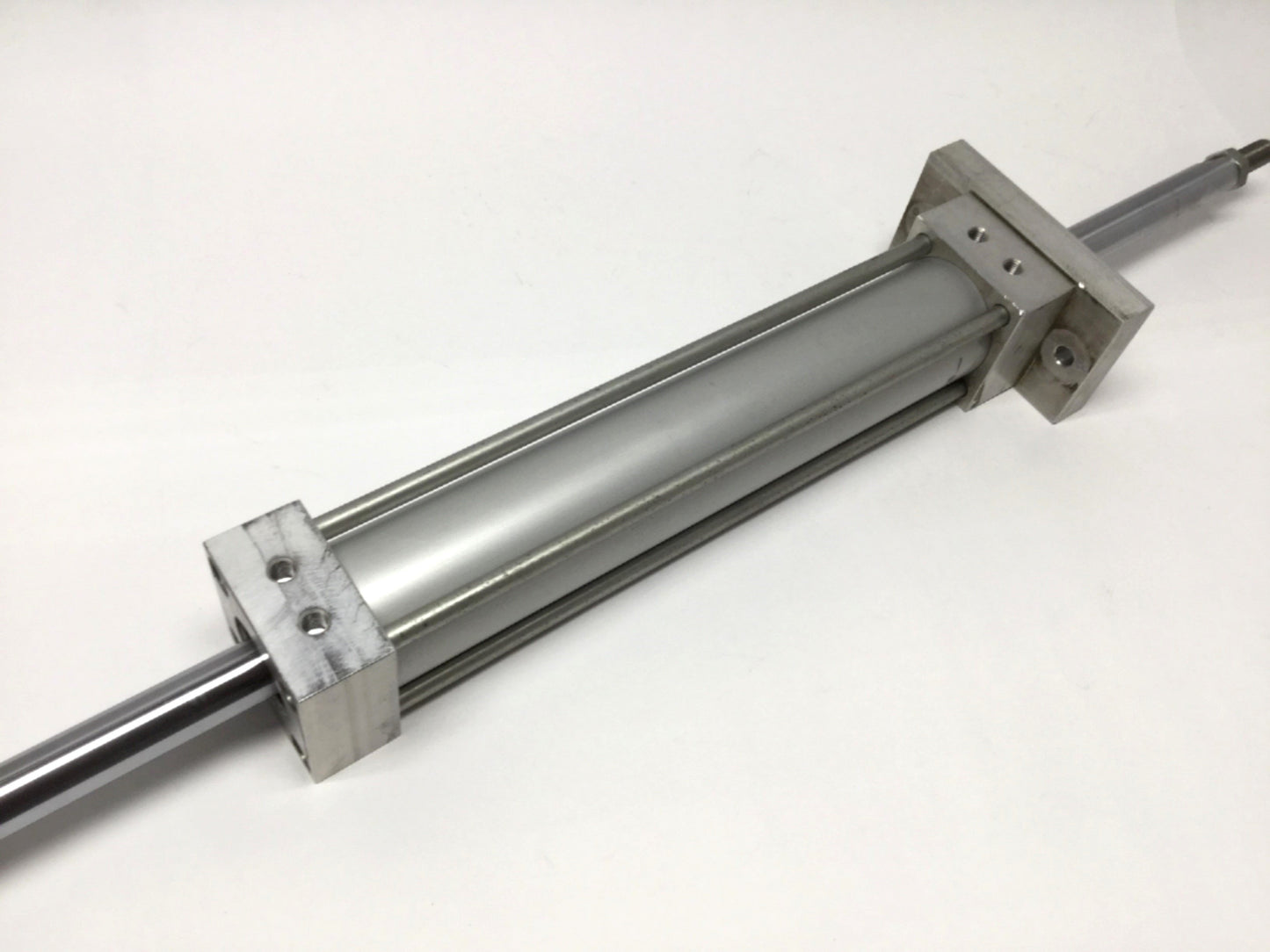 Used Springville DI175x8 Double-Rod Air Cylinder 1.75" Bore, 8" Stroke, 1/4" NPT
