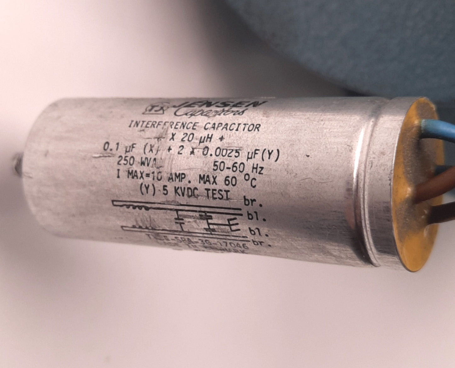 Used ATB Laurence Scott SC152454/5 DC Motor 90v, 7.6A, 3000 RPM, 0.55KW, NEMA 34