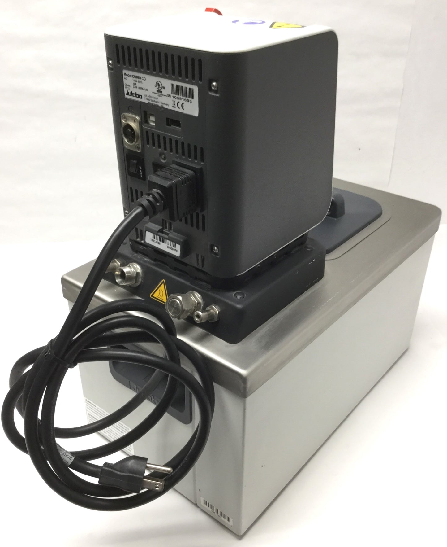 Used Julabo CORIO CD-BC4 Heating Immersion Circulator, 20-150°C, 4L Bath, 115VAC