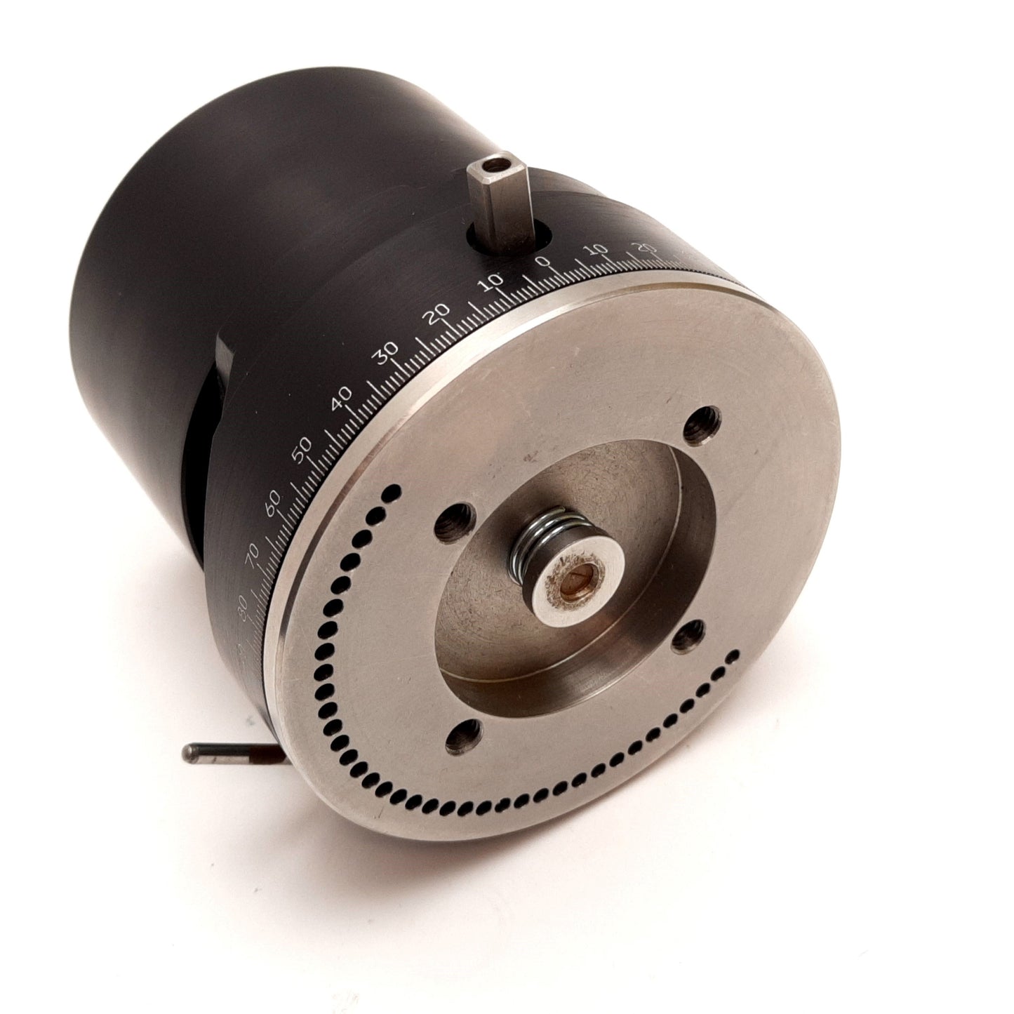 Used Rotary Manual Optic Mount, 360°/180° Indexed, Ø84 x 39mm, M6 Thread