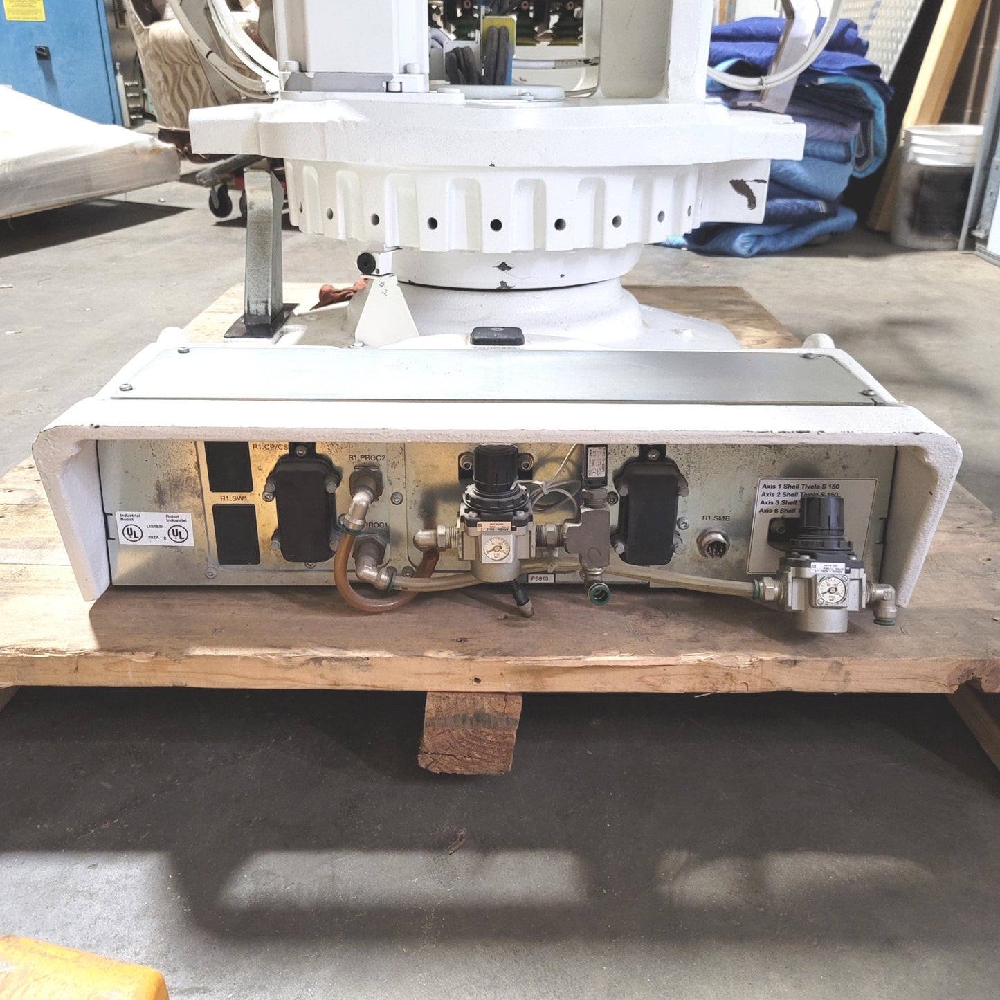 Used ABB Robotics IRB 660-180/3.5 4-Axis Palletizing Robot 3.5m Reach, 180kg Capacity