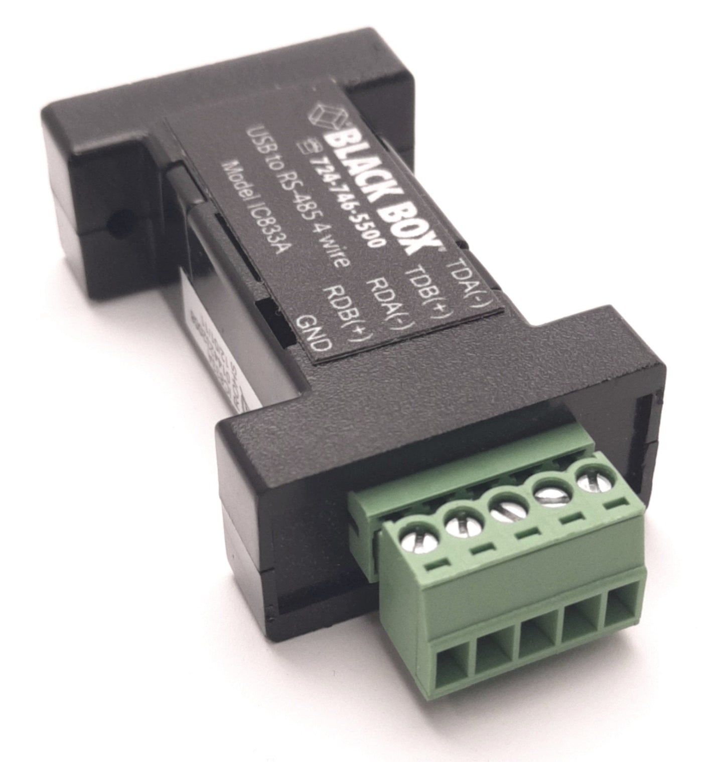Used Black Box IC833A Mini-Converter (USB to Serial) USB-B to RS-485 4 Wire