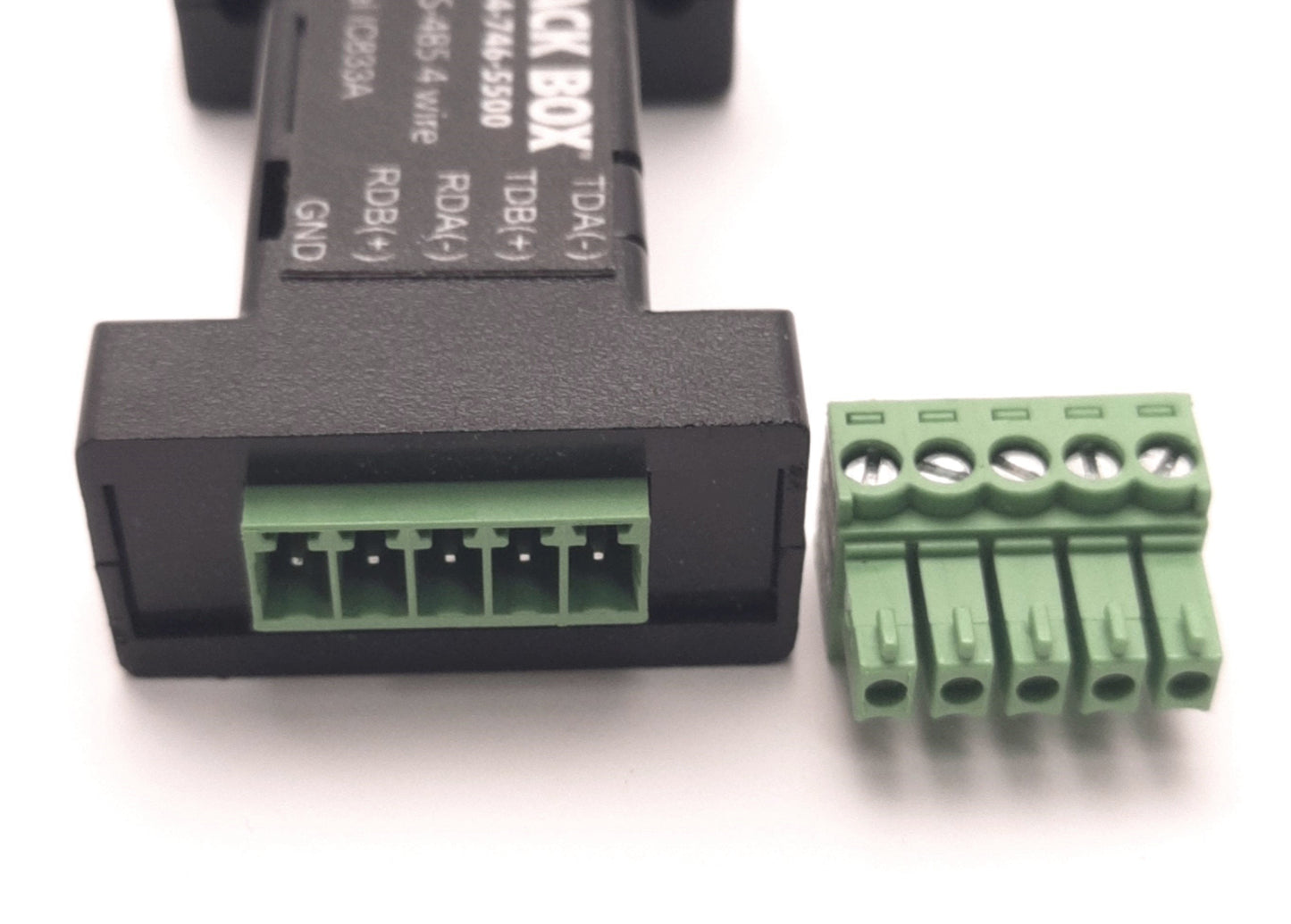 Used Black Box IC833A Mini-Converter (USB to Serial) USB-B to RS-485 4 Wire