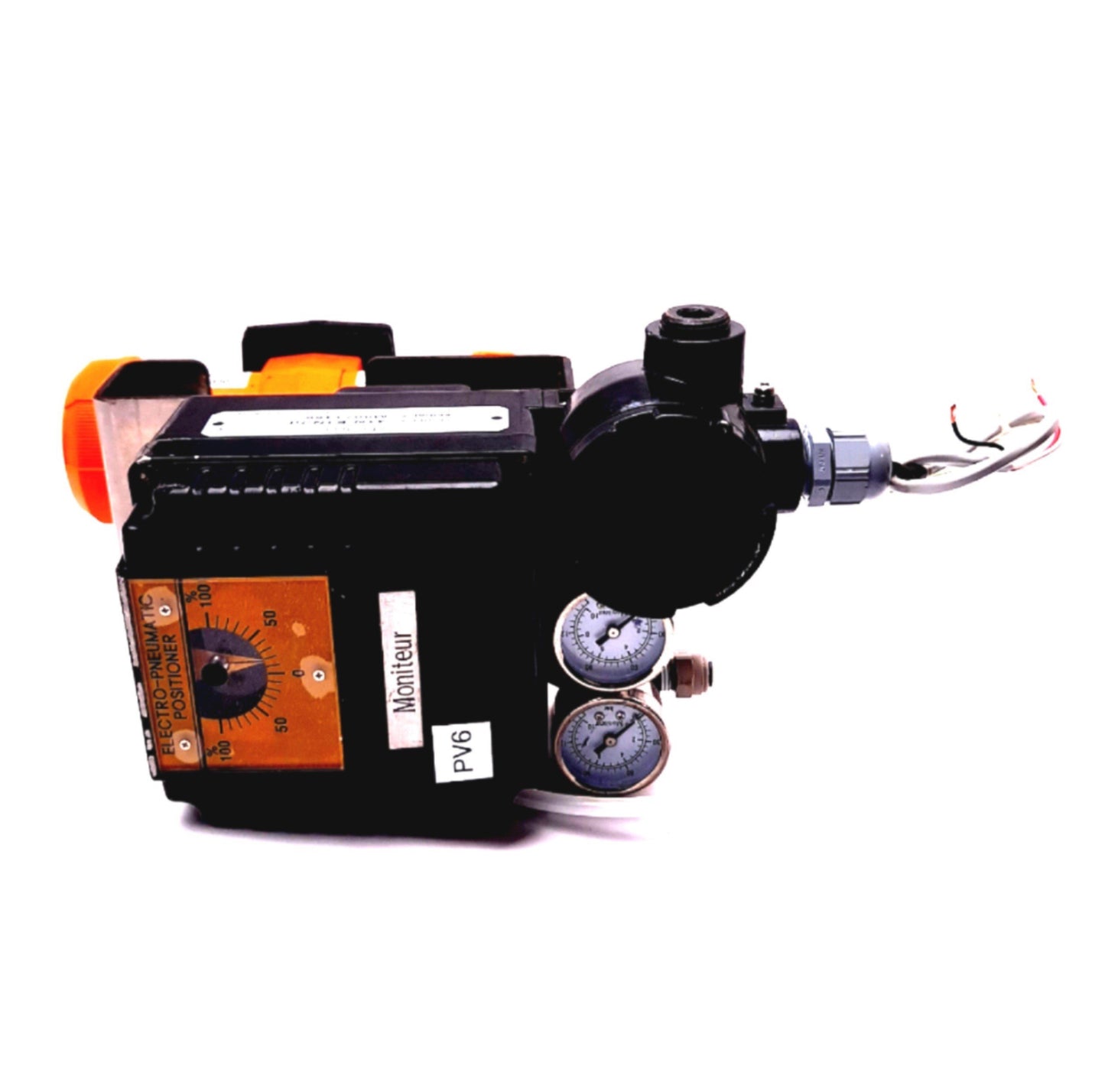 Used Moniteur Devices EPR-41N-E1N-SF Electro pneumatic Positioner W/Type PA11 Valve
