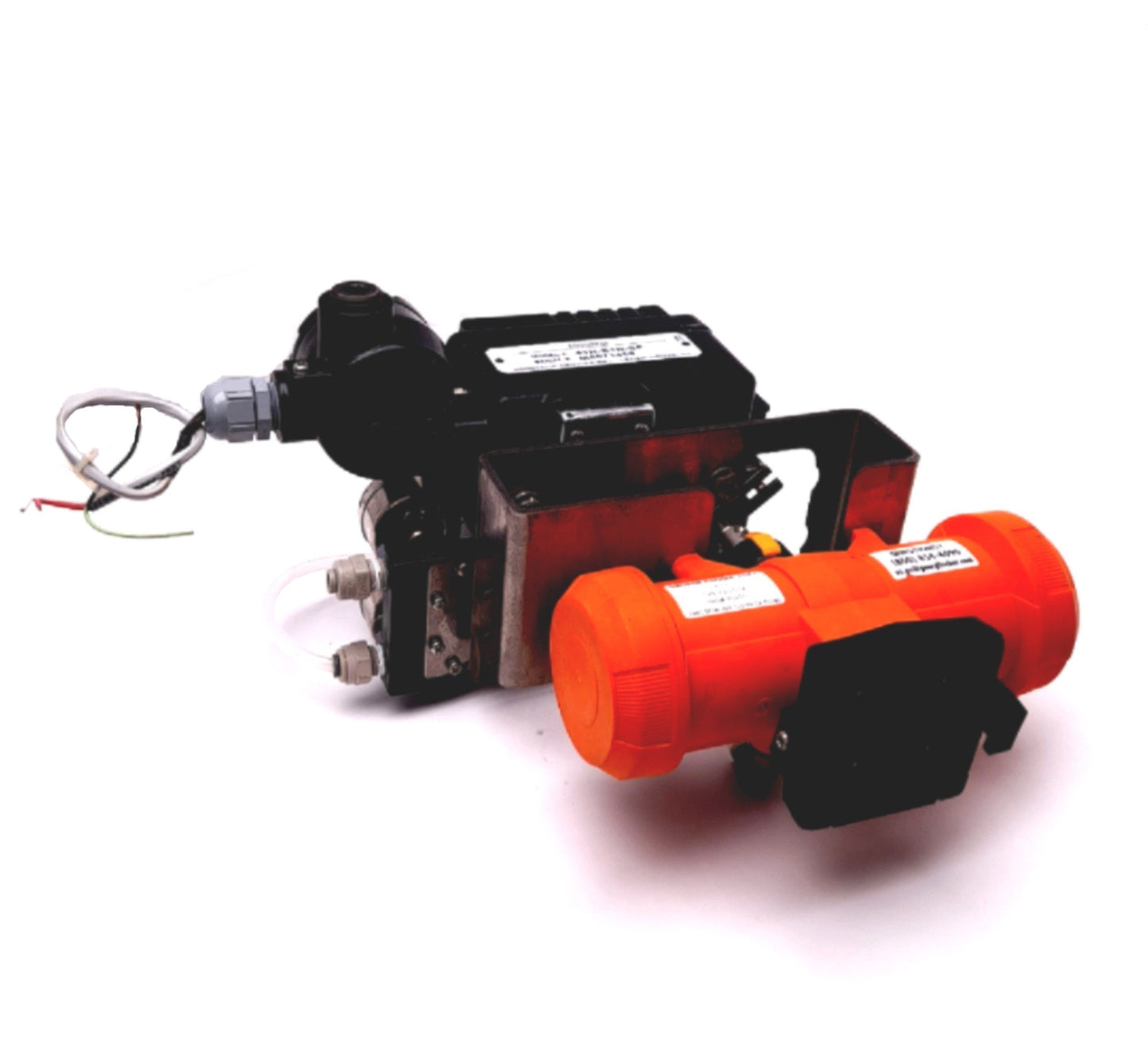 Used Moniteur Devices EPR-41N-E1N-SF Electro pneumatic Positioner W/Type PA11 Valve