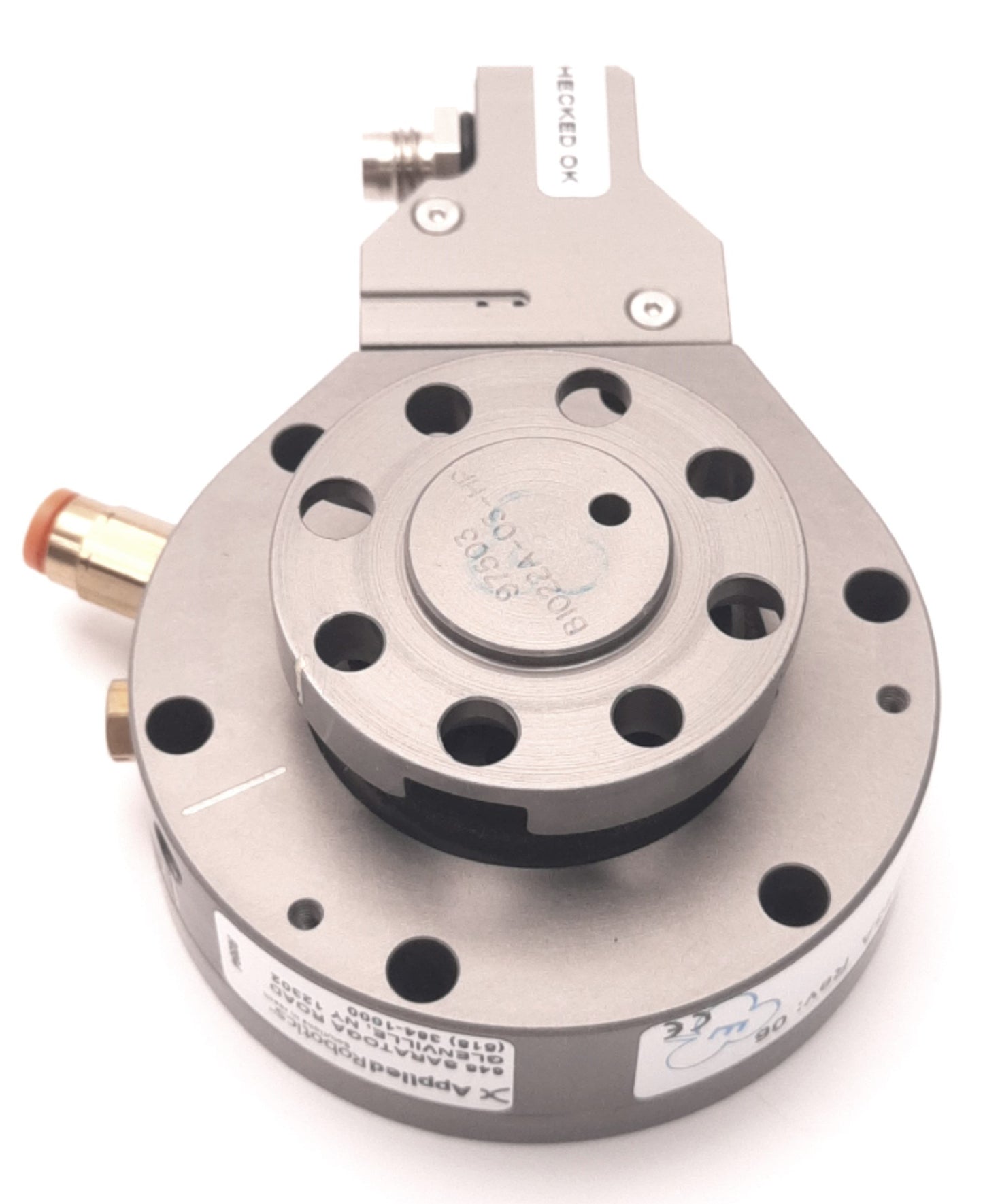 Used Applied Robotics QS-25ANP-T3 QuickStop Robot Collision Sensor M5 Port