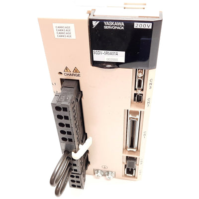 Used Yakawa SGDV-5R5A01A002000 Servopack Servo Drive, 3-Phase 0-230V 0-400Hz 750W