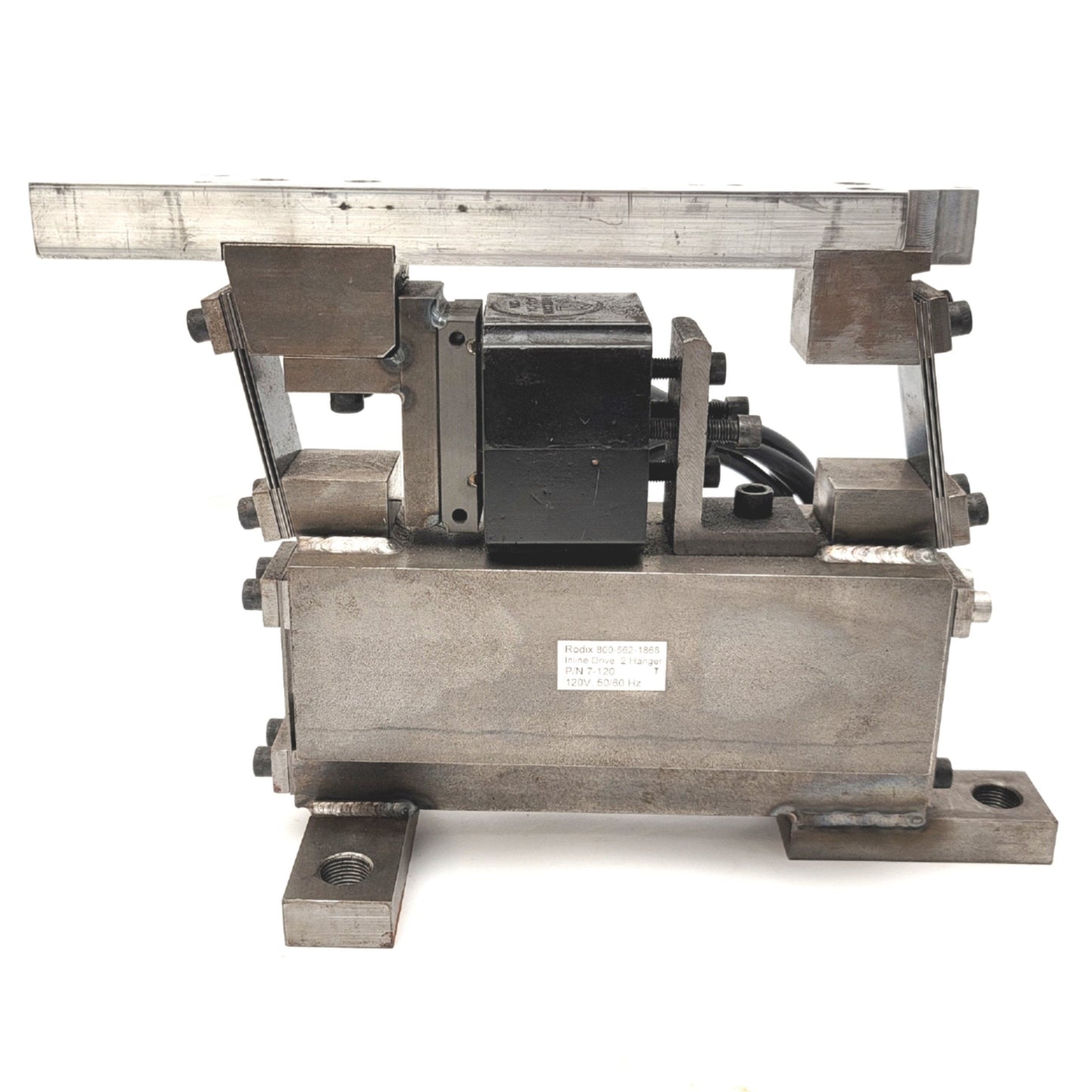 Used Rodix 007-000-120 Linear Inline Vibratory Feeder 120VAC, 25lbs Capacity