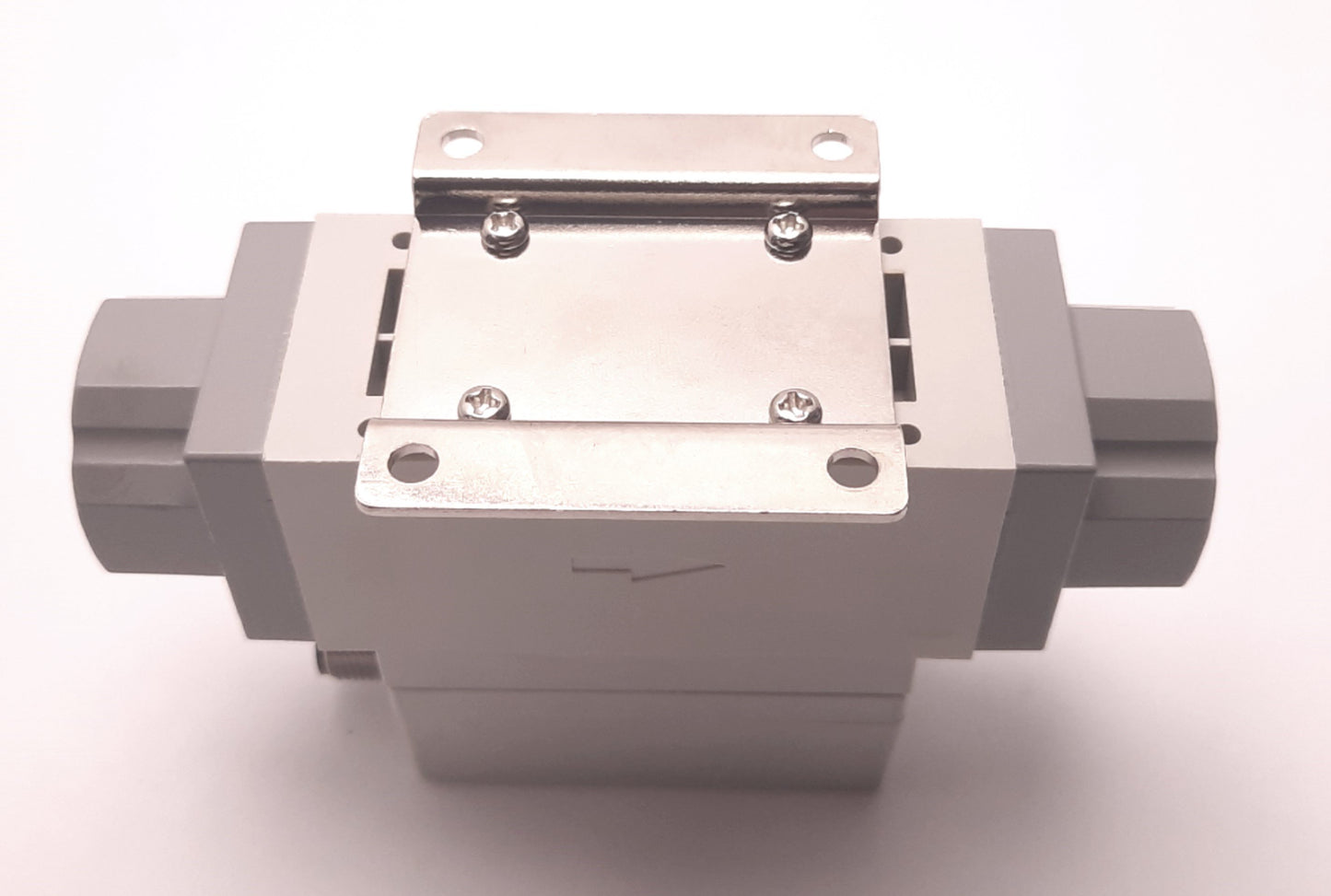 Used SMC PF2A721-N03-27 Digital Air Flow Sensor, 3/8" NPT, 200L/Min Max, NPN 2 Output