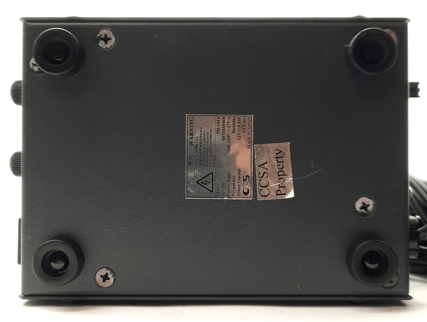 Used CCS PD-1012 Machine Vision LED Controller Out: 12VDC 9.5W In: 120VAC