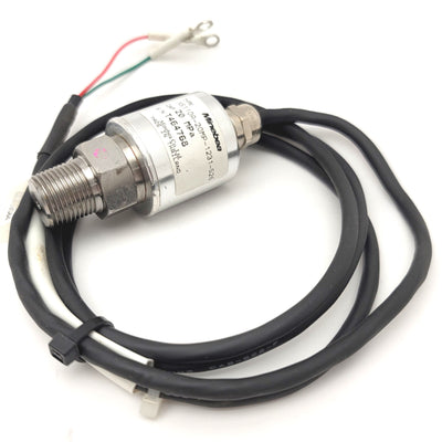 Used Minebea NS110A-20MP-1231-S26 Pressure Transducer 20MPa, 24VDC, G3/8, 4-20mA