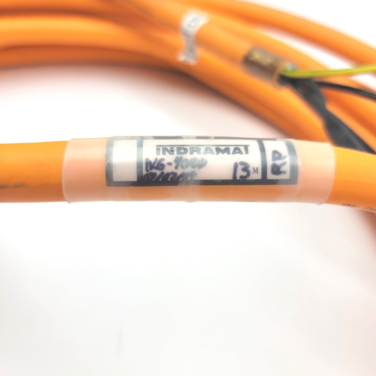 Used Bosch Rexroth Indramat IK6-4080 INK 603 Servo Motor Cables 13 Meter, 8-Conductor
