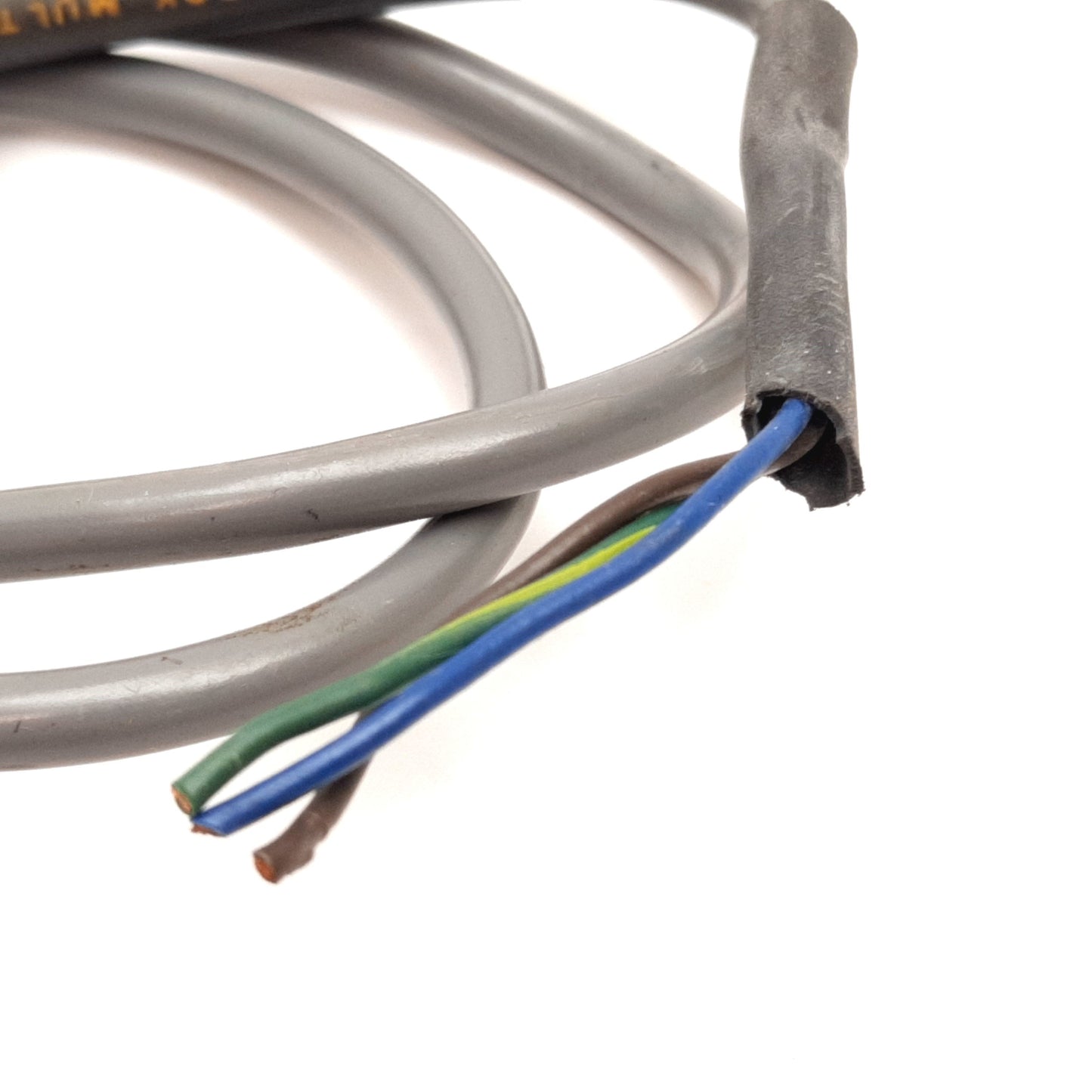 Used Turck Bi5-G18-AZ3X Inductive Proximity Sensor, 5mm, 20-250VAC, 5-500mA, M18 0.5m