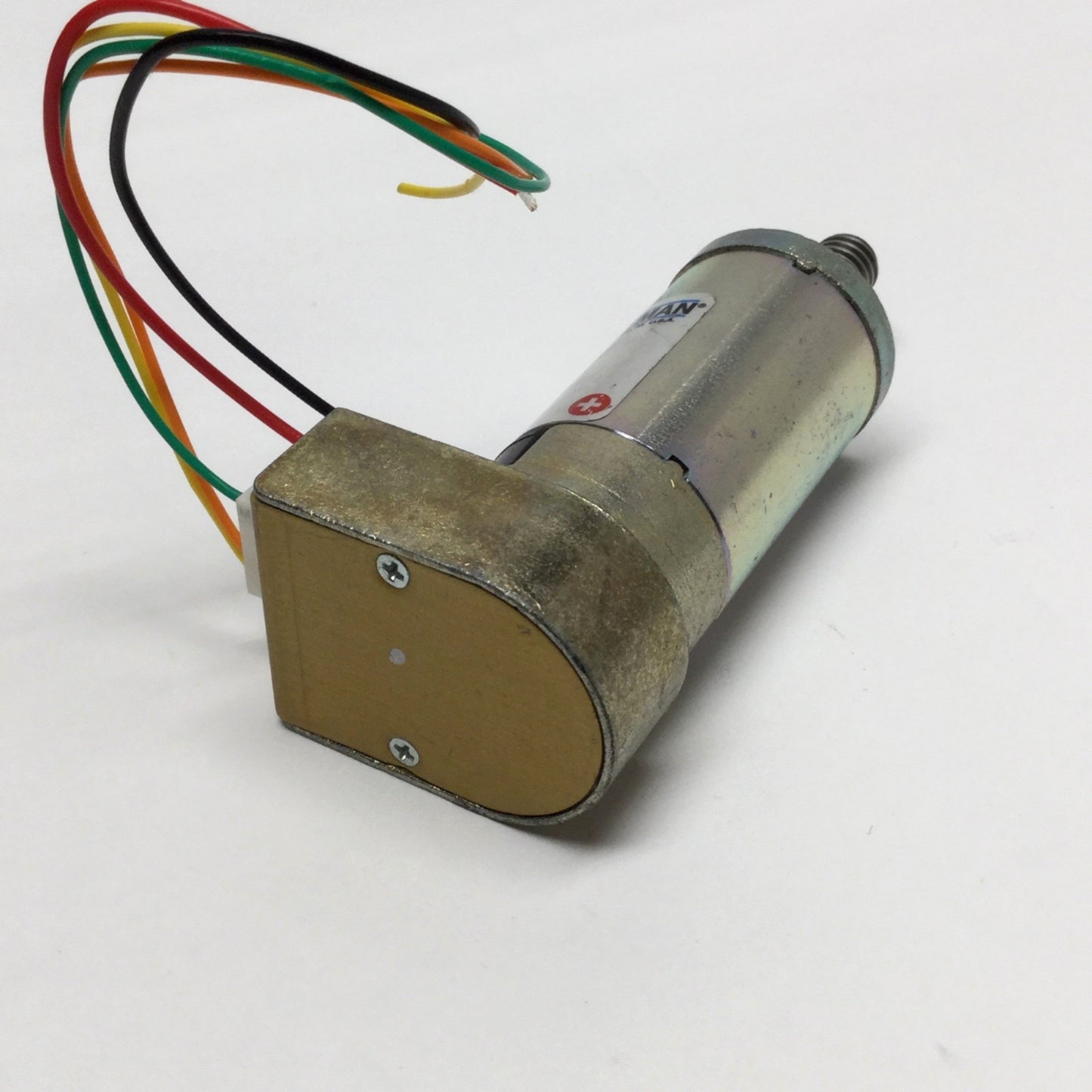 Used Ametek Pittman 8224D576 DC Brush Servo Motor, 12VDC, 96 Counts/Rev Encoder