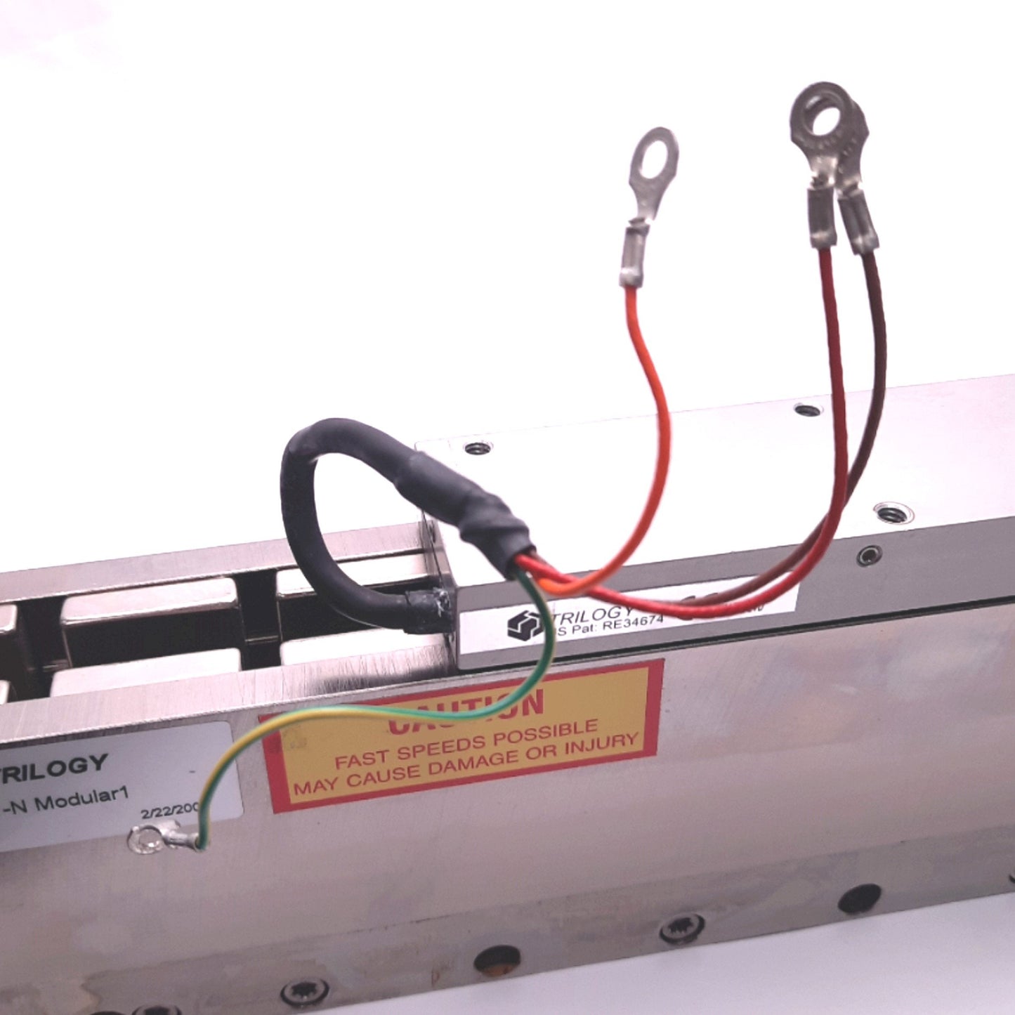 Used Parker 410-4A / 41026M1-N Ironless Linear Motor & Track, 14.56" Motor Length