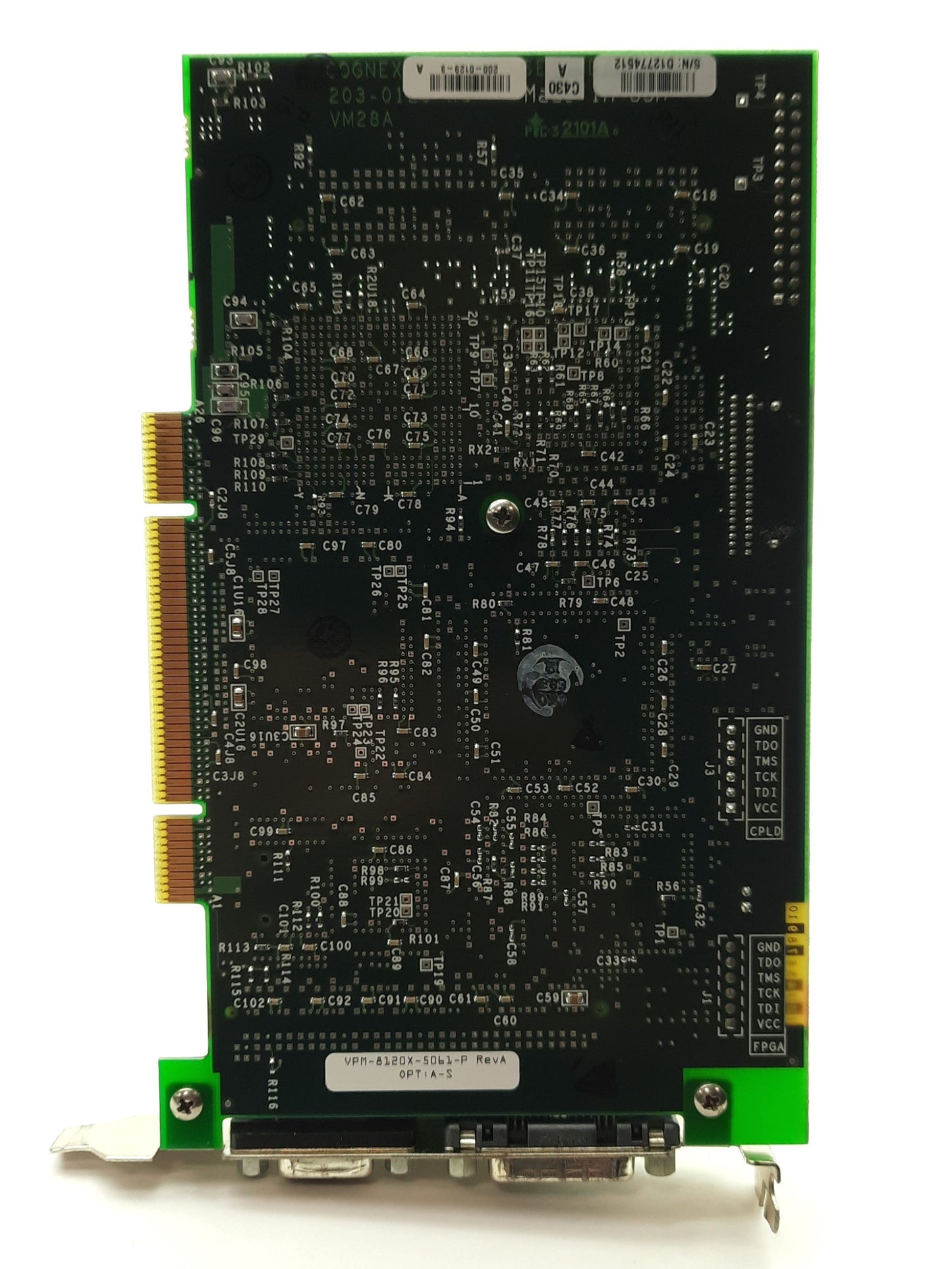 Used Cognex MVS-8120 Opt: A-S Vision Processor Module CVM6 PCI 2x Digital 1x Analog