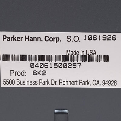 Used Parker 6K2 Compumotor Servo/Stepper Motion Control/Indexer 2-Axis 24V *No Rail*